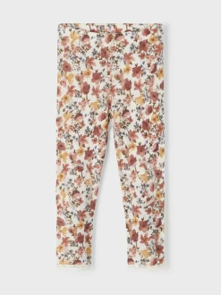 Name It Lasten Merinovillaiset Leggingsit, NMFWANG WOOL NEEDLE LEGGING NOOS Vaaleanpunainen Kuosi