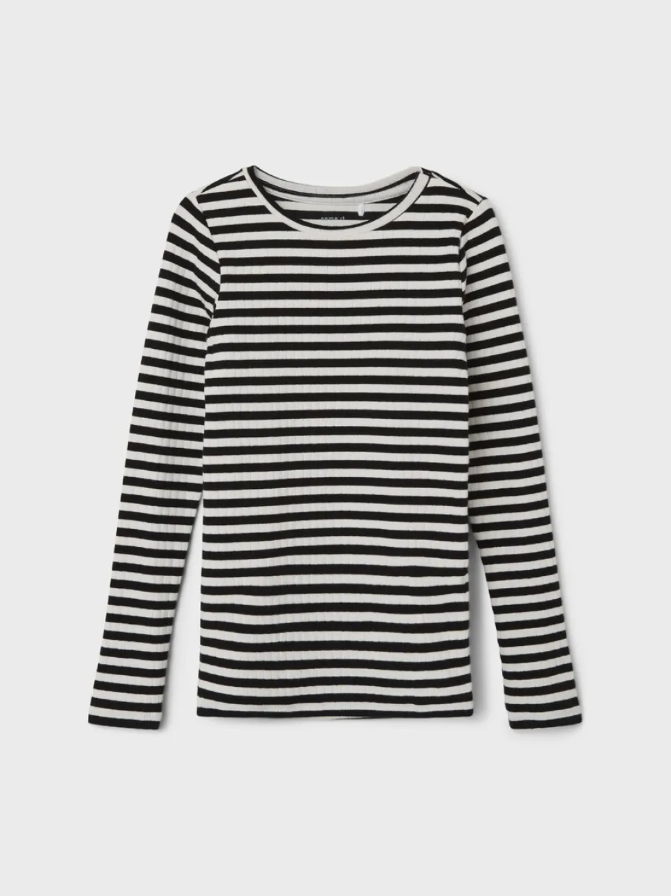Name It lasten paita, NKFSURAJA LS TOP Mustavalkoinen