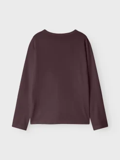 Name It lasten paita NKMSTUFF STUMBELG SS NREG TOP, viininpunainen