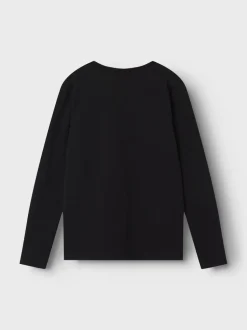 Name It Lasten Paita, NKMVICTOR LS TOP Musta