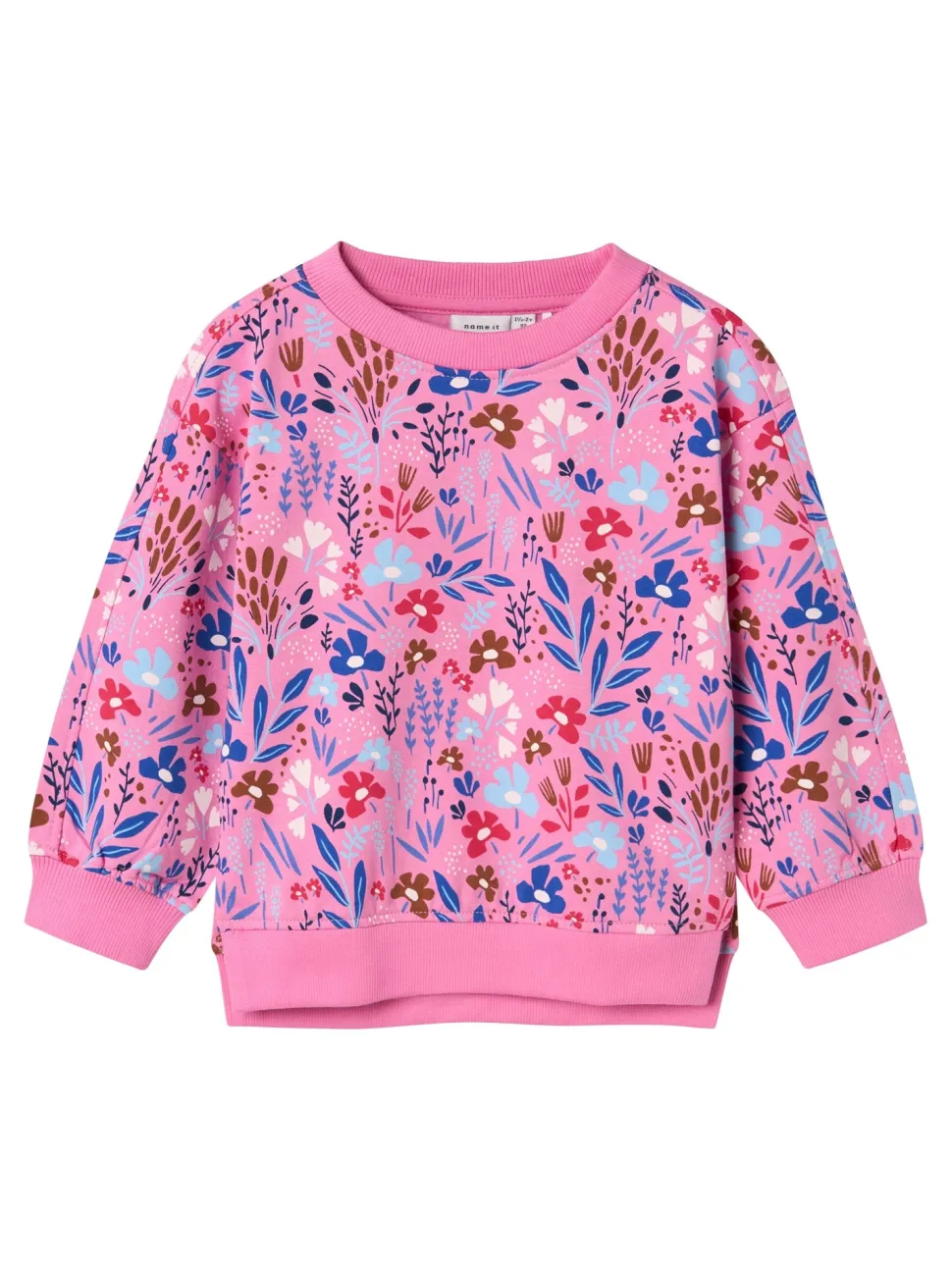Name It Lasten Paita, NMFNIRANA LS LOOSE SWEAT Pinkki
