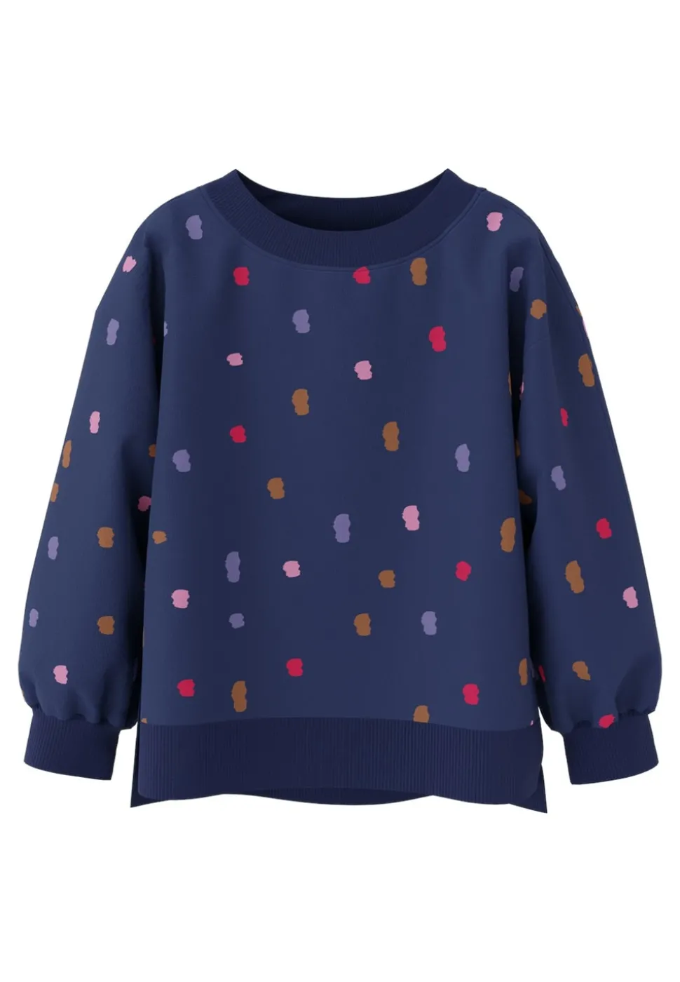 Name It Lasten Paita, NMFNIRANA LS LOOSE SWEAT Sininen Kuosi