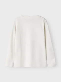 Name It Lasten Pitkähihainen, NMMVICTOR LS TOP Valkoinen