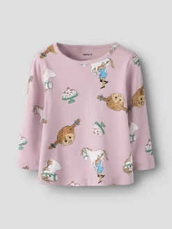 Name It lasten pusero, NMFSOCA PIPPI LS TOP VAALEANPUNAINEN
