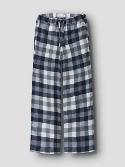 Name It lasten pyjamahousut NKMRaul Pant Box, sininen ruutu