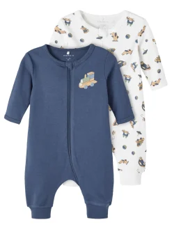 Name It Lasten Pyjama, NBMNIGHTSUIT 2P DARK DNM NOOS Tummansininen