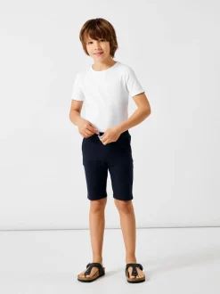 Name It lasten shortsit, NKMHONK SWE LONG SHORTS Tummansininen