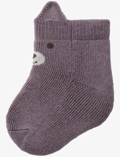 Name It Lasten Sukat, NBFNOIR TERRY FROTTE SOCK Luumunpunainen