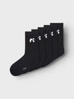 Name It lasten sukat, NKNLARIS 5P SOCK Musta