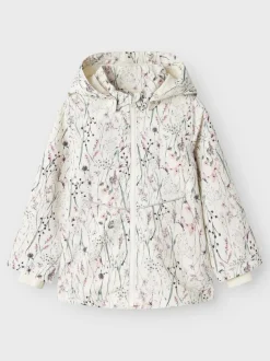 Name It lasten takki, NMFMAXI JACKET Valkopohjainen Kuosi