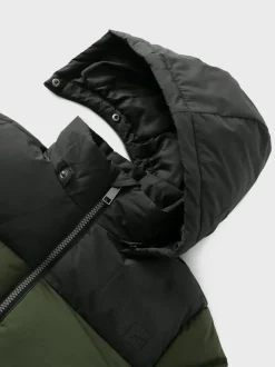 Name It Lasten Talvitakki, NKMMORNING PUFFER JACKET Armeijanvihreä