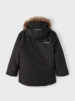 Name It Lasten Talvitakki NKMSNOW JACKET SOLID Musta