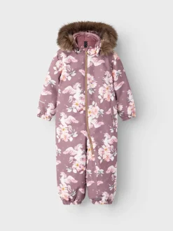 Name It Lasten Toppahaalari, NMFSNOW10 SUIT NOOS Vaaleanpunainen Kuosi