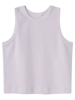 Name It Lasten Toppi, NKFNAKAL SL CROP TOP NOOS Liila