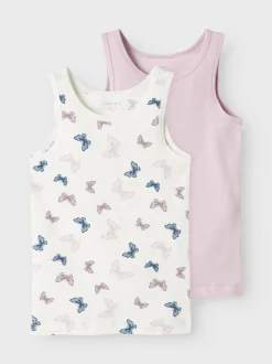 Name It Lasten Toppi, NMFTANK TOP 2PACK NOOS Liila