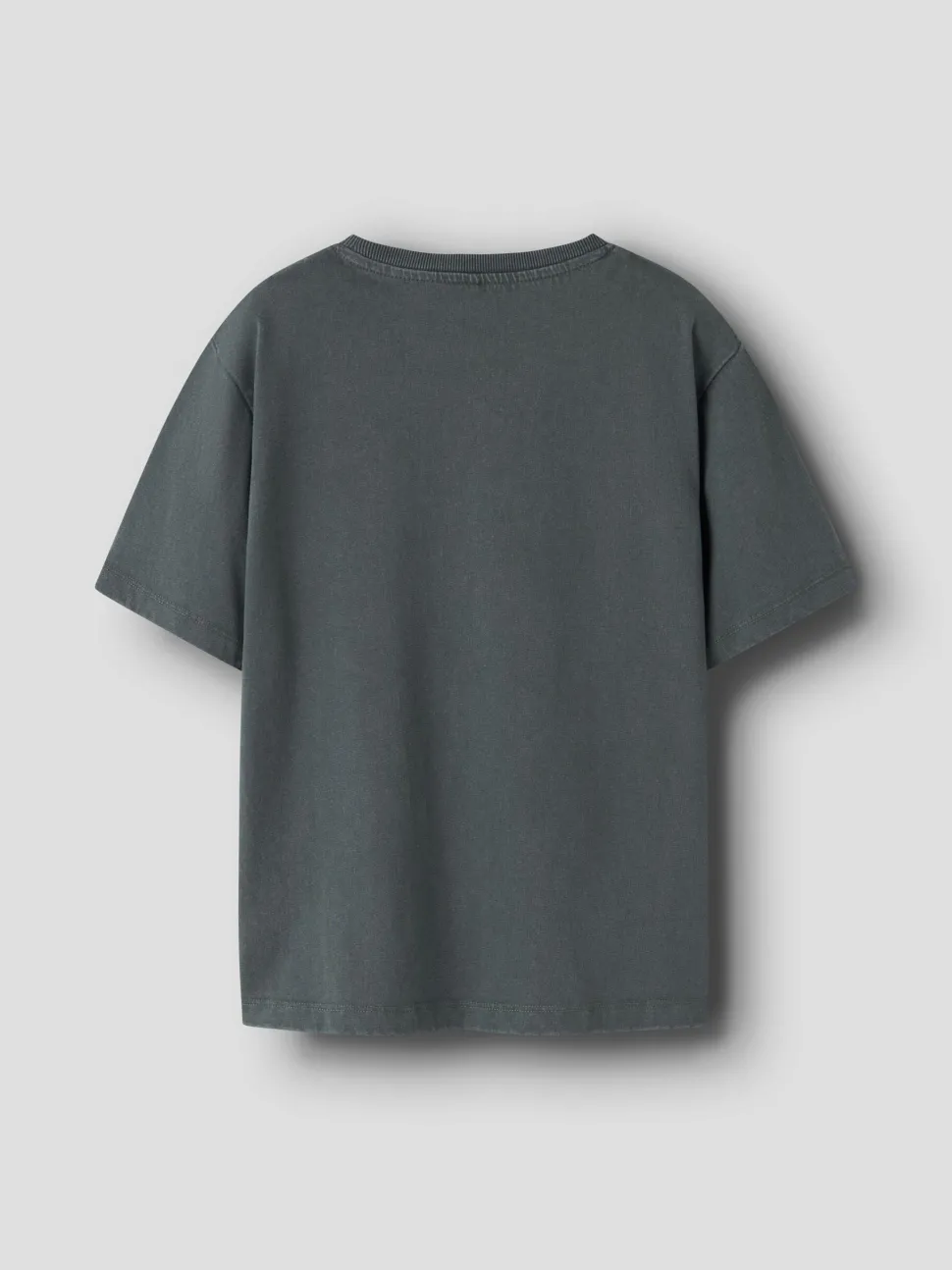 Name It lasten t-paita NKMBANK SS NREG TOP, tummanharmaa