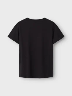 Name It Lasten T-Paita, NKMHERRA SS TOP Musta