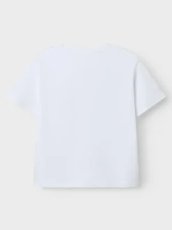 Name It lasten t-paita, NKMJAHI MINECRAFT SS TOP Valkoinen