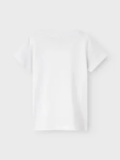 Name It lasten t-paita, NMFJOLA SS TOP BOX Valkoinen