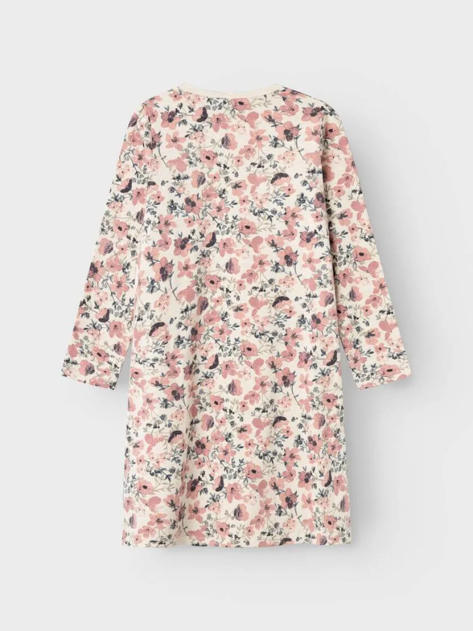 Name It lasten yöasu, NKFNIGHTGOWN LS NOSTALGIA FLOWER Vaaleanpunainen Kuosi