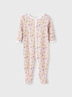 Name It lasten yöpuku, NBFNIGHTSUIT 2P ROSE FLOWER Vaaleanpunainen Kuos