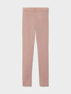 Name It merinoleggingsit, NKFWANG WOOL NEEDLE LEGGING Vaaleanpunainen