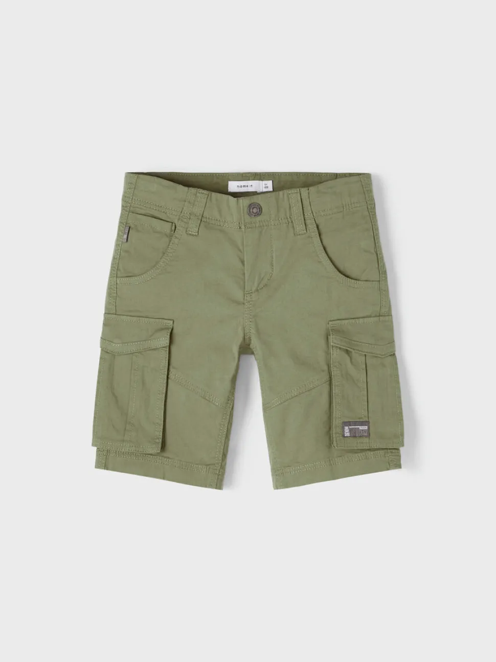 Name It reisitaskushortsit, NKMRYAN REG TWI L SHORTS Armeijanvihreä