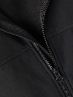 Name It softshell takki, NKMALFA JACKET BADGE Musta