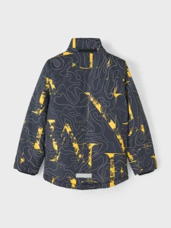 Name It takki, NKMMAX JACKET ADVENTURE Musta Kuosi
