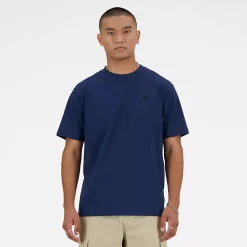 New Balance miesten t-paita Athletics Cotton t-shirt, tummansininen