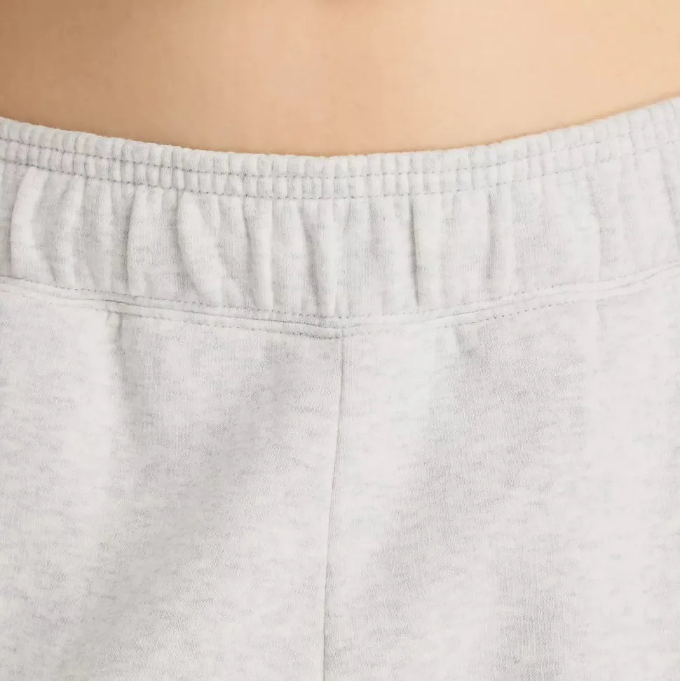 New Balance naisten collegehousut Linear Heritage Fleece Barrel Pant, vaaleanharmaa