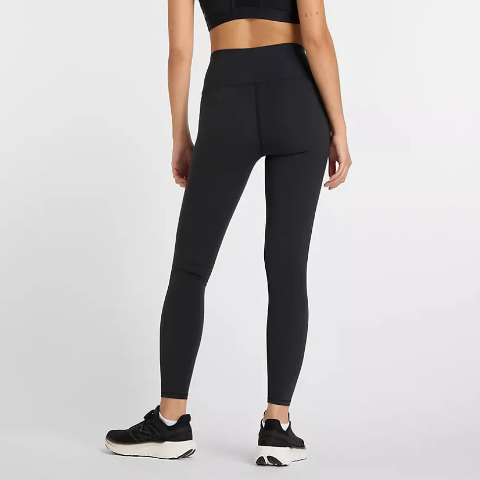 New Balance naisten leggingsit, NB Harmony High Rise Legging 27" Musta