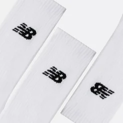 New Balance unisex sukat Everyday Crew 3Pairs Sock, valkoinen
