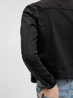 Object Naisten Farkkutakki, OBJWIN NEW DENIM JACKET Musta