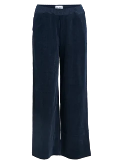 Object naisten housut, OBJGALA MW RE WIDE PANTS Sky Captain