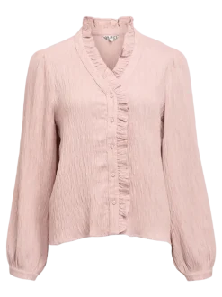 Object naisten paita, OBJGEMMA DEA L/S RE SHIRT E DIV Rose Elegance