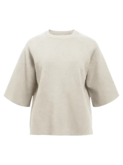 Object naisten pusero, OBJREYNARD 2/4 KNIT PULLOVER Silver Gray