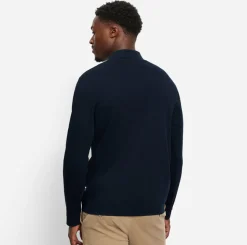 Olymp miesten paita JERSEY POLO LONGSLEEVE, tummansininen