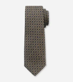 Olymp miesten solmioPOCKET SQUARE AND BOWTIE SET Sininen Kuosi