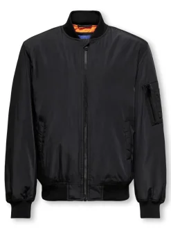 Only and Sons Junior lasten takki OSJJoshua Bomber, musta