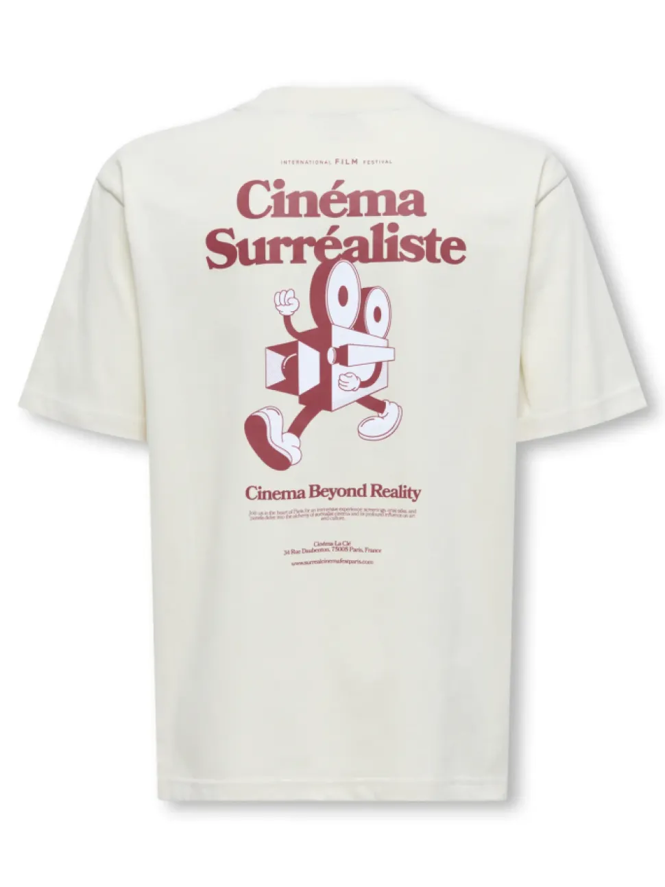 Only and Sons Junior lasten t-paita OSJFREDO RLX Cinema SS Tee, pastellinvihreä