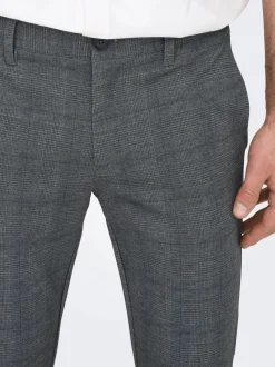 Only and Sons Miesten Chinot, MARK PANT DRESS BLUES NOS Sininen Ruutu