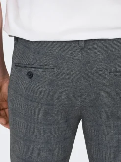 Only and Sons Miesten Chinot, MARK PANT DRESS BLUES NOS Sininen Ruutu