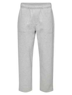 Only and Sons Miesten Collegehousut, CONNOR RLX PANT NOS Light Grey Melange