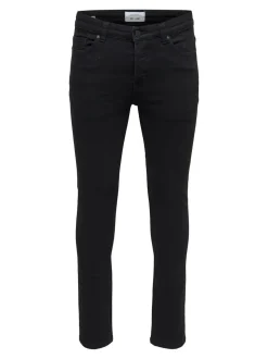 Only and Sons Miesten Farkut, Loom Black Musta