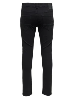 Only and Sons Miesten Farkut, Loom Black Musta