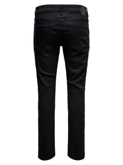 Only and Sons Miesten Farkut LOOM BLACK Musta