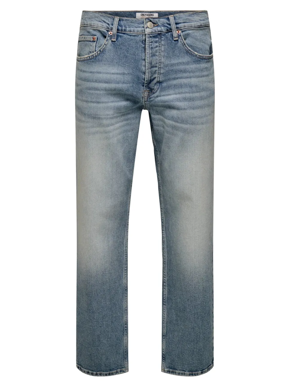 Only and Sons miesten farkut, ONSEDGE PERFORMANCE LB 3816 DOT DNM Light Blue Denim