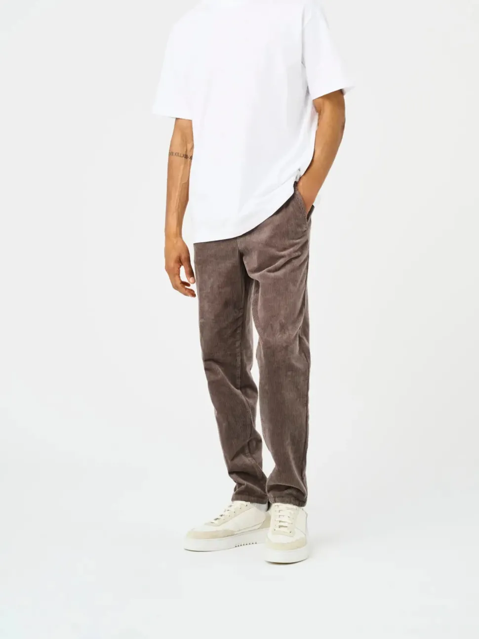 Only and Sons Miesten Housut, LINUS TAP CORDYROY PANT NOS Falcon