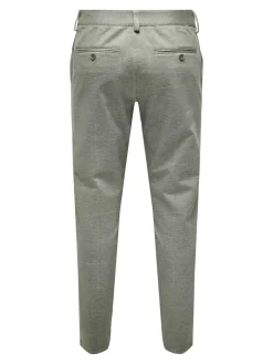 Only and Sons miesten housut Mark Tap Check, Ruskea Ruutu